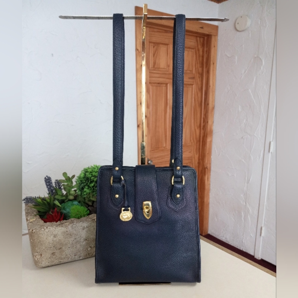 Dooney & Bourke Vintage Arrowhead Collection: North/South Tote, 1996 - Picture 8 of 15